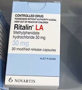 Kjøp Ritalin XR 30 mg på nett Norge