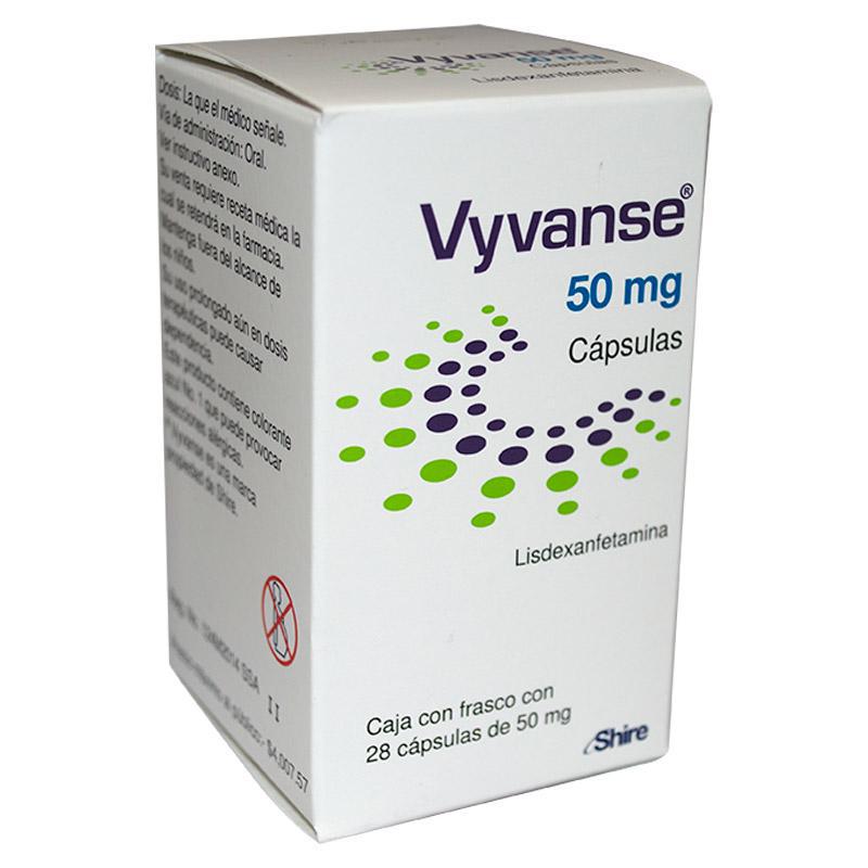 Vyvanse XR 50 Mg Kapsler