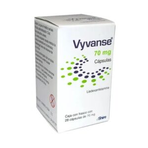Kjøp Vyvanse 70 mg på nett i Norge