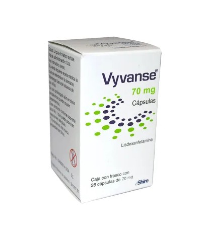 Kjøp Vyvanse 70 mg på nett i Norge