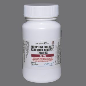 Morphine Sulfate 30 Mg Tablets