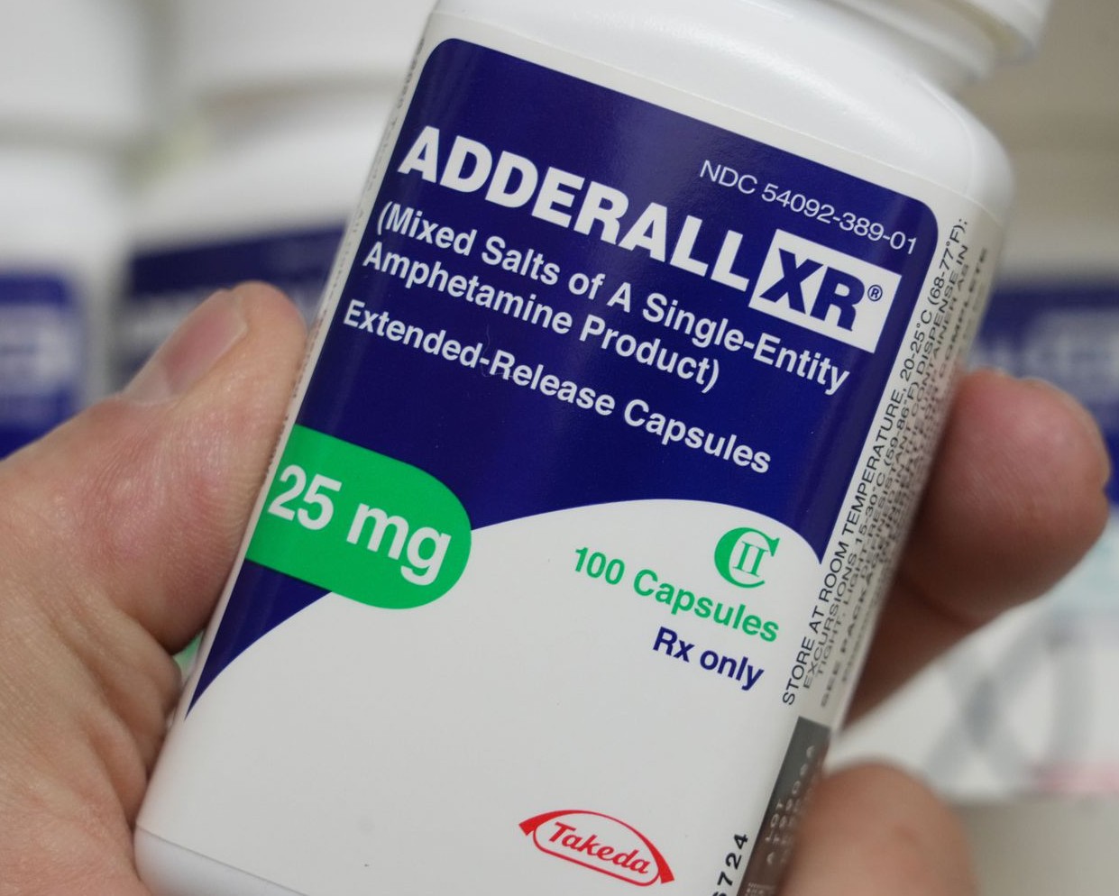 Adderall XR 25 Mg Kapsler
